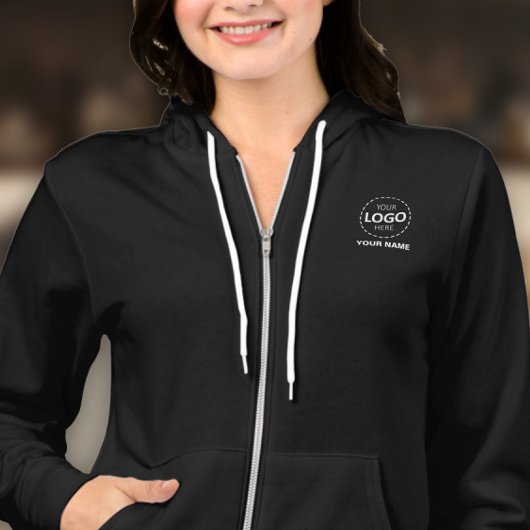 Vorlage zum Hochladen von Firmenlogos - Name des P Hoodie