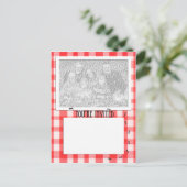 Vorlage zum Picnic-Thema (Stehend Vorderseite)