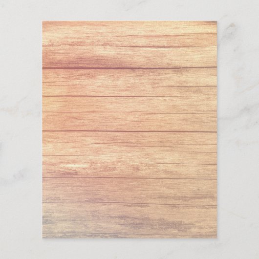 Vorlage zum Thema Hochzeit im Wald (Rückseite)