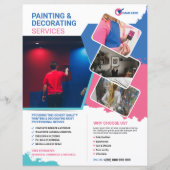 Vorlage zum Zeichnen und Dekorieren von Service-Fl (Vorderseite)