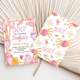 Vorlage zur Einladung am Geburtstag von Halloween