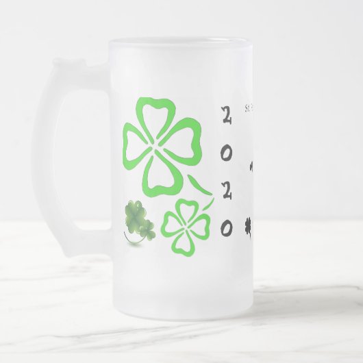 Vorlage zur Tasse des St. Patrick's Day Beer (Links)