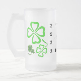 Vorlage zur Tasse des St. Patrick's Day Beer