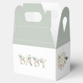 VORLAGEN. Baby Showbox Geschenkschachtel (Geöffnet)