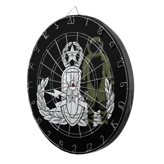 Vorlagen-EOD-Bomben-Anzug Dartscheibe (Vorderseite rechts)