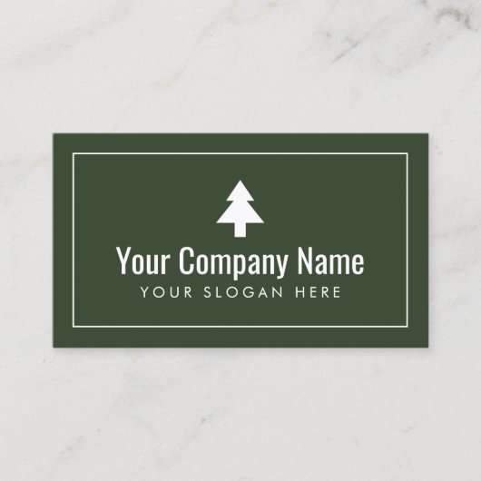 Vorlagen für benutzerdefinierte Firmenlogo-Visiten Visitenkarte (Vorderseite)