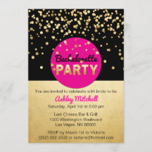 Vorlagen für benutzerdefinierte Junggeselinnen-Abs