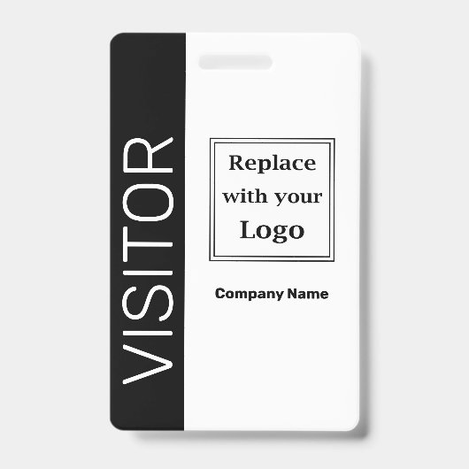 Vorlagen für das Abzeichen von Visitenkarten Ausweis (Vorderseite)