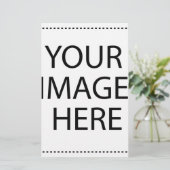 Vorlagen für den Verkauf DIY hinzufügen FOTO-BILDT Briefpapier (Stehend Vorderseite)