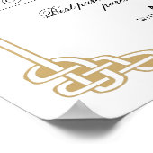 Vorlagen für kundenspezifisches Diplomzertifikat Poster (Ecke)