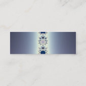 Vorlagen für lila Netzwerkkarten Mini Visitenkarte (Rückseite)