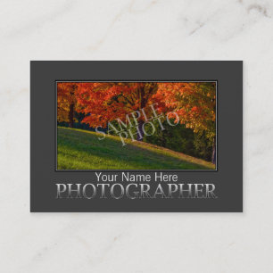 Vorlagen für Visitenkarten für Fotografen   DIY Visitenkarte