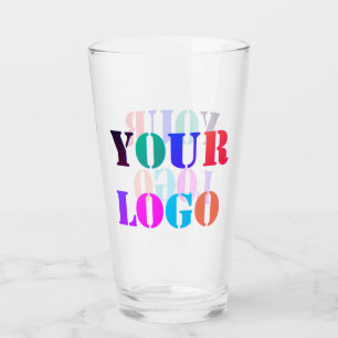 Vorlagen für Werbegläser mit Markenlogo für Untern Glas