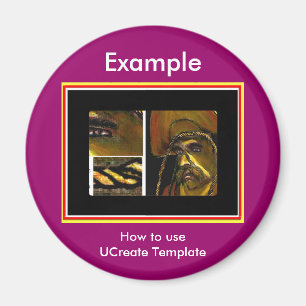 Vorlagen Gibney The MUSEUM Zazzle Magnet