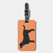 Vorlagen im schwarzen Labor für individuelle Anfor Gepäckanhänger (Vorderseite vertikal)