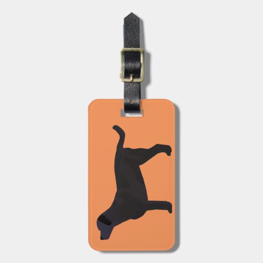 Vorlagen im schwarzen Labor für individuelle Anfor Gepäckanhänger (Vorderseite vertikal)