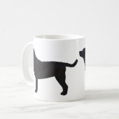 Vorlagen im schwarzen Labor für individuelle Anfor Kaffeetasse (Vorderseite Links)