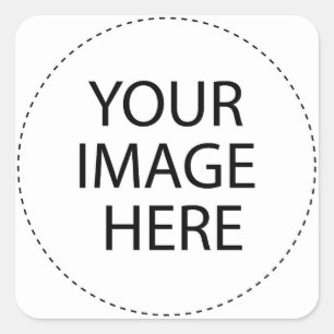 Vorlagen Kaffee Quadratischer Aufkleber