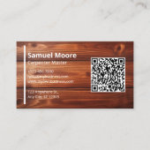 Vorlagen QR Code Generator Visitenkarte (Vorderseite)