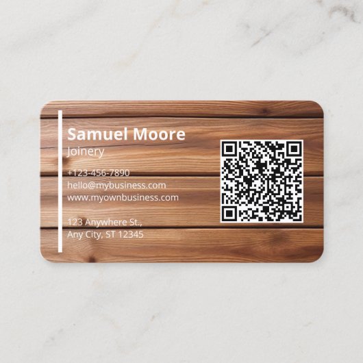 Vorlagen QR-Code Visitenkarte (Vorderseite)