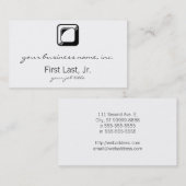 Vorlagen Visitenkarte (Vorne/Hinten)