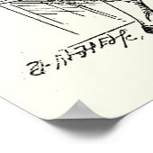 Vorlagenausrichtung Suche nach der Tür Poster (Ecke)