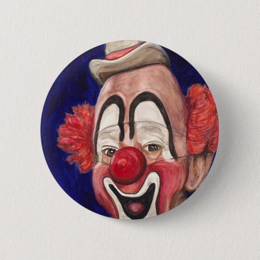 Vorlagenclown Lou Jacobs Button (Vorderseite)