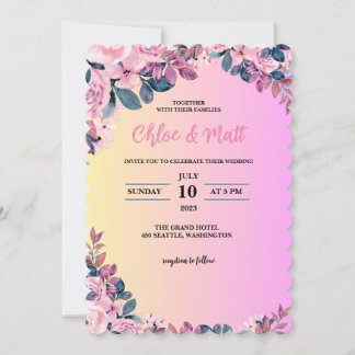 VORLAGENDE AUSSCHREIBUNGEN ONLINE ELEGANTE BLUME EINLADUNG