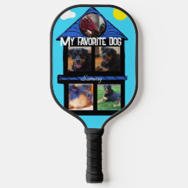 Vorlagenfavorit für 5-Platz-Fotos Pickleball Schläger