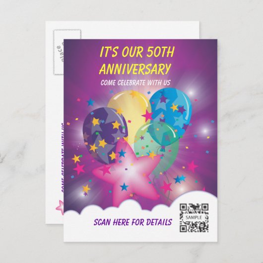 Vorlagenfeier für Postkarten (Vorne/Hinten)