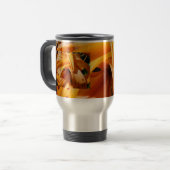 VORLAGENgärtner-GESCHENK Kaffee-Reise-Tasse LILIEN Reisebecher (Vorderseite Links)