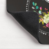 Vorlagengärtner, im Garten arbeitengeschenke. Mousepad (Ecke)