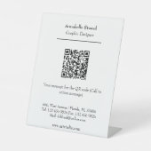 Vorlagengeschäft Bürozubehör Sockelschild (Vorderseite)