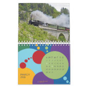 Vorlagenkalender für Dampflokomotive 2023 Kalender (Mär 2026)