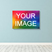 Vorlagenklasse für benutzerdefinierte Bildabbilder Leinwanddruck (Insitu (Holzboden))