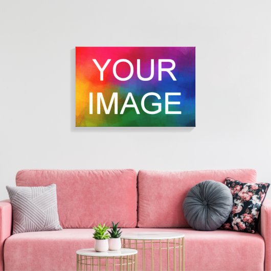 Vorlagenklasse für benutzerdefinierte Bildabbilder Leinwanddruck (Insitu (Wohnzimmer))