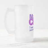 VorlagenKochs-Tasse Mattglas Bierglas (Links)
