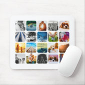 Vorlagenkollektion für das Foto Pad 20 umgerundet Mousepad (Mit Mouse)