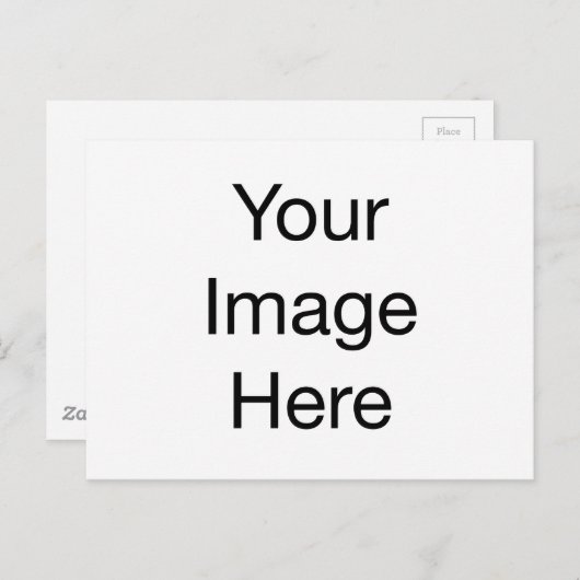 Vorlagenleerleeren, einfach TEXT FOTO JPG IMAGE FU Postkarte (Vorne/Hinten)