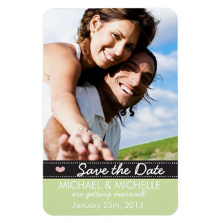 Vorlagenmagazin Save the Date Magnet