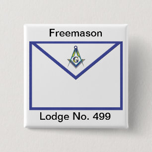 Vorlagenmaurer-Schürze Button