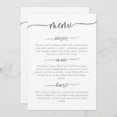 VORLAGENMENÜ 9 EINLADUNG (Vorne/Hinten)