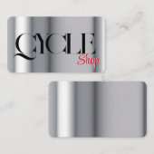 Vorlagenmotorrad Visitenkarte (Vorne/Hinten)