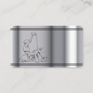 Vorlagenmotorrad-Visitenkarte Visitenkarte