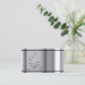 Vorlagenmotorrad-Visitenkarte Visitenkarte (Stehend Vorderseite)