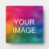 Vorlagenplatz für benutzerdefinierte Fotos-Bild-Lo Fotoplatte (Vorderseite)