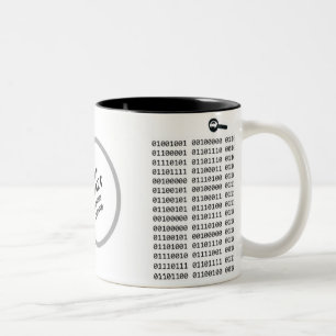 Vorlagenprogrammierer-Tasse Zweifarbige Tasse