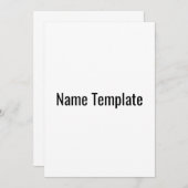 Vorlagenprüfung Einladung (Vorne/Hinten)