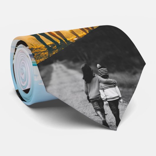 Vorlagenrand für 7 Foto Streifen-Krawatte Krawatte (Gerollt)