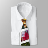 Vorlagenrand für die Krawatte des weißen Streifens (Gebunden)